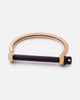 Miansai Jewelry | Gold Screwcuff with Noir Bar
