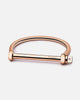 Miansai Jewelry | Screw Cuff - Rose Gold