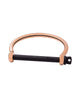 Miansai Jewelry | Rose Gold Screwcuff with Noir Bar