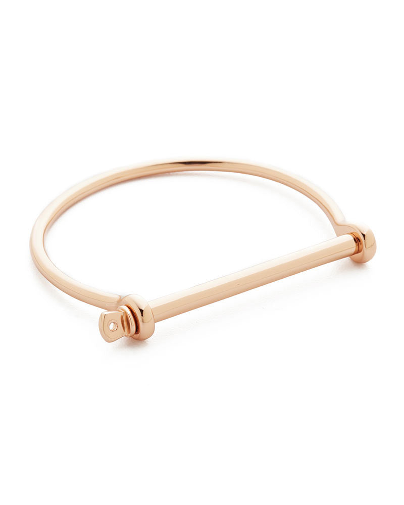 bracelet rose gold shiny thin designer womens gift miansai
