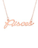 Personalized Zodiac Sign Necklace