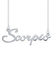 Scorpio Silver Necklace