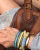 The ROPES | Natural Rope Metallic Gold & Grey Bracelet