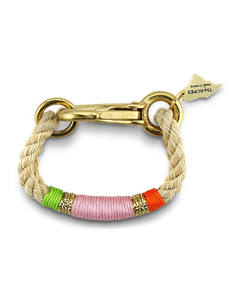ropes main bracelet pink camden cocktail