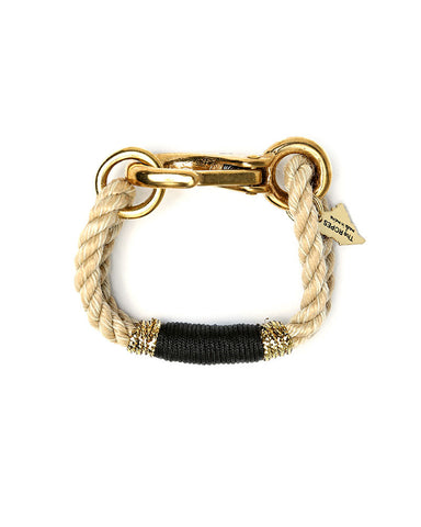 black and gold camden bracelet