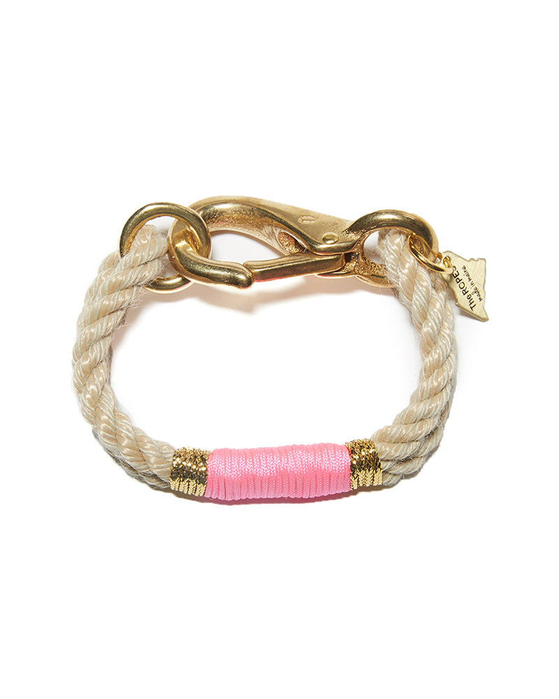 The ROPES | Natural and New Pink Camden Rope Bracelet – Online Jewelry ...