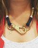 The ROPES | Navy Yacht Richmond Island Necklace