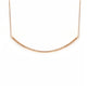 Rose Gold Melanie Auld Bar Collar Necklace