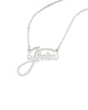 Personalized Scripty Name Plate Necklace