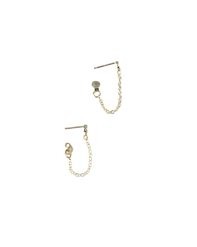 Gold Small Chain Earrings