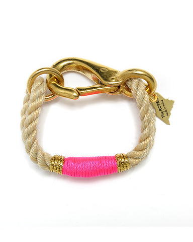 pink gold natural bracelet for women designer the ropes 