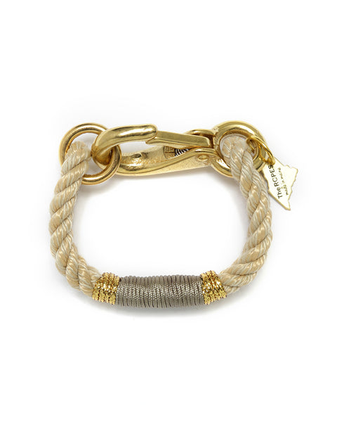 natural gold taupe bracelet womens jewelry the ropes new