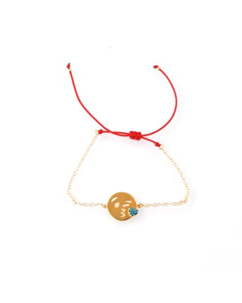 Emoji Kiss Bracelet