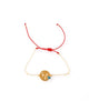 Gina Cueto | Kisses Emoji Turquoise Gold Cord Bracelet (Multiple Colors)